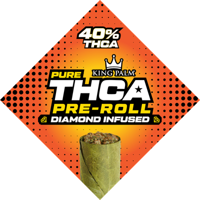 King Palm Diamond Infused Pre Rolls