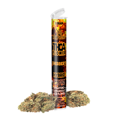 Hemp Living THCA Pre Roll | Sherbert