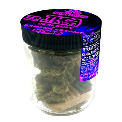 Hemp Living THCA Flower 7gr | Jealousy & Banana Cream