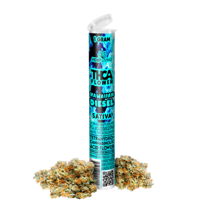 Hemp Living THCA Pre Roll | Hawaiian Diesel