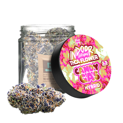 Hemp Living THCA Flower 3.5gr | Candy Gas