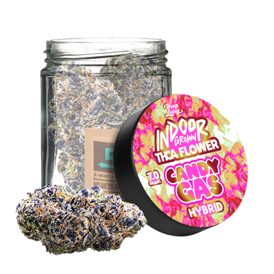 Hemp Living THCA Flower 7gr | Candy Gas