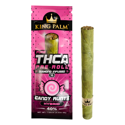 Hemp Living/King Palm THCA Pre Roll | Candy Runtz