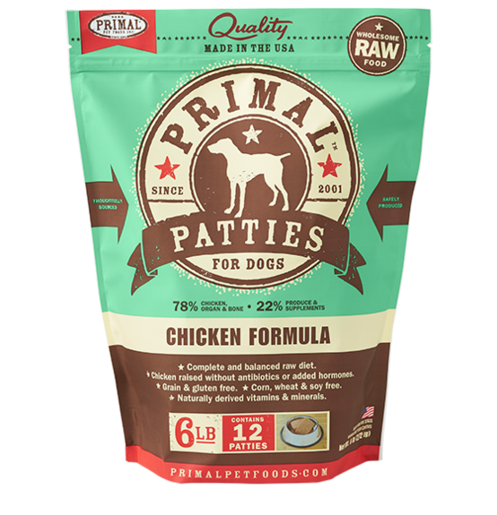 Primal Dog Raw Chicken 6#