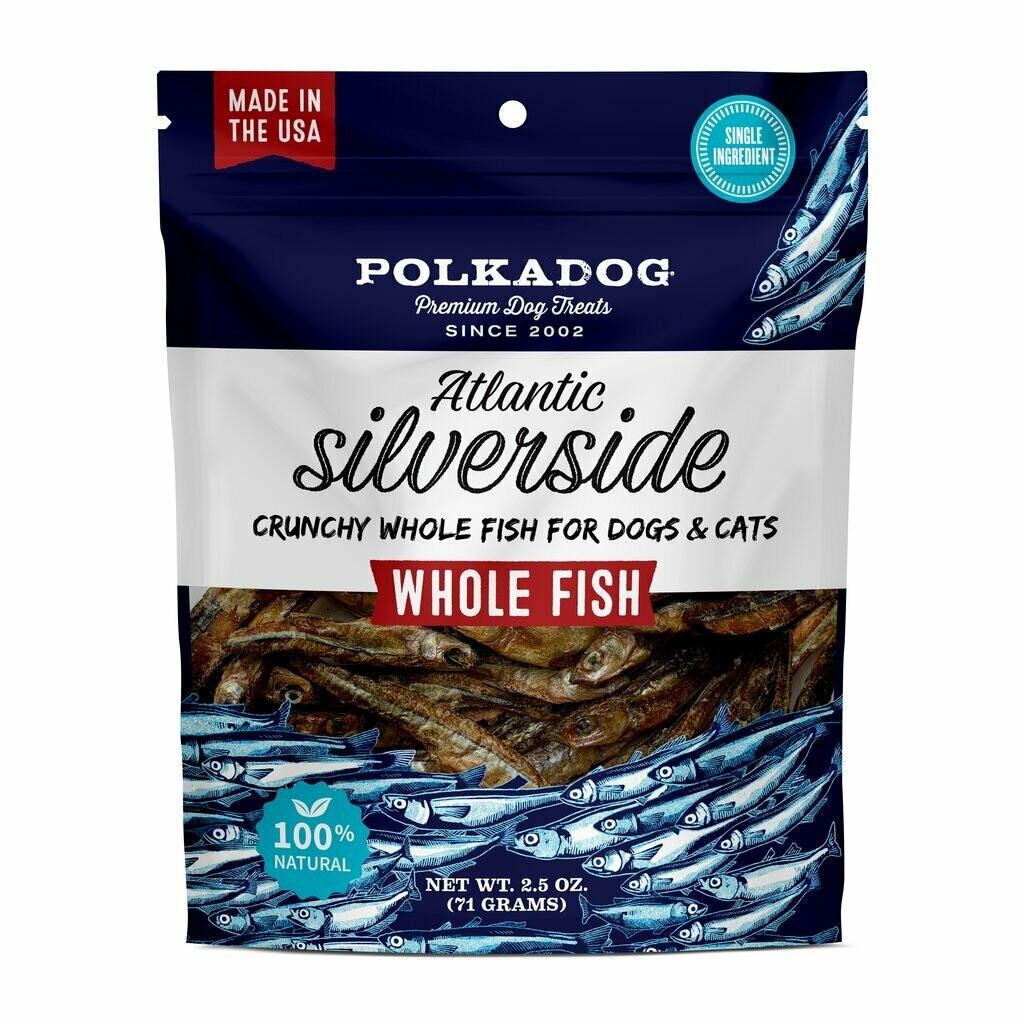 Polka Dog Silverside 2.5oz