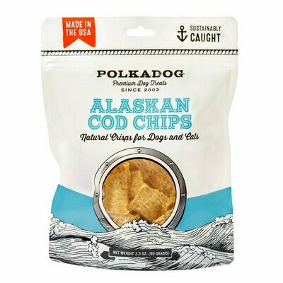 Polka Dog Cod Chips 3.5oz