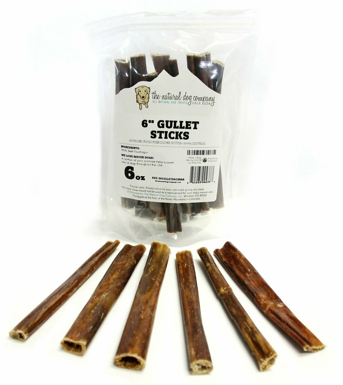 NDC Gullet Sticks 6&quot; 6oz