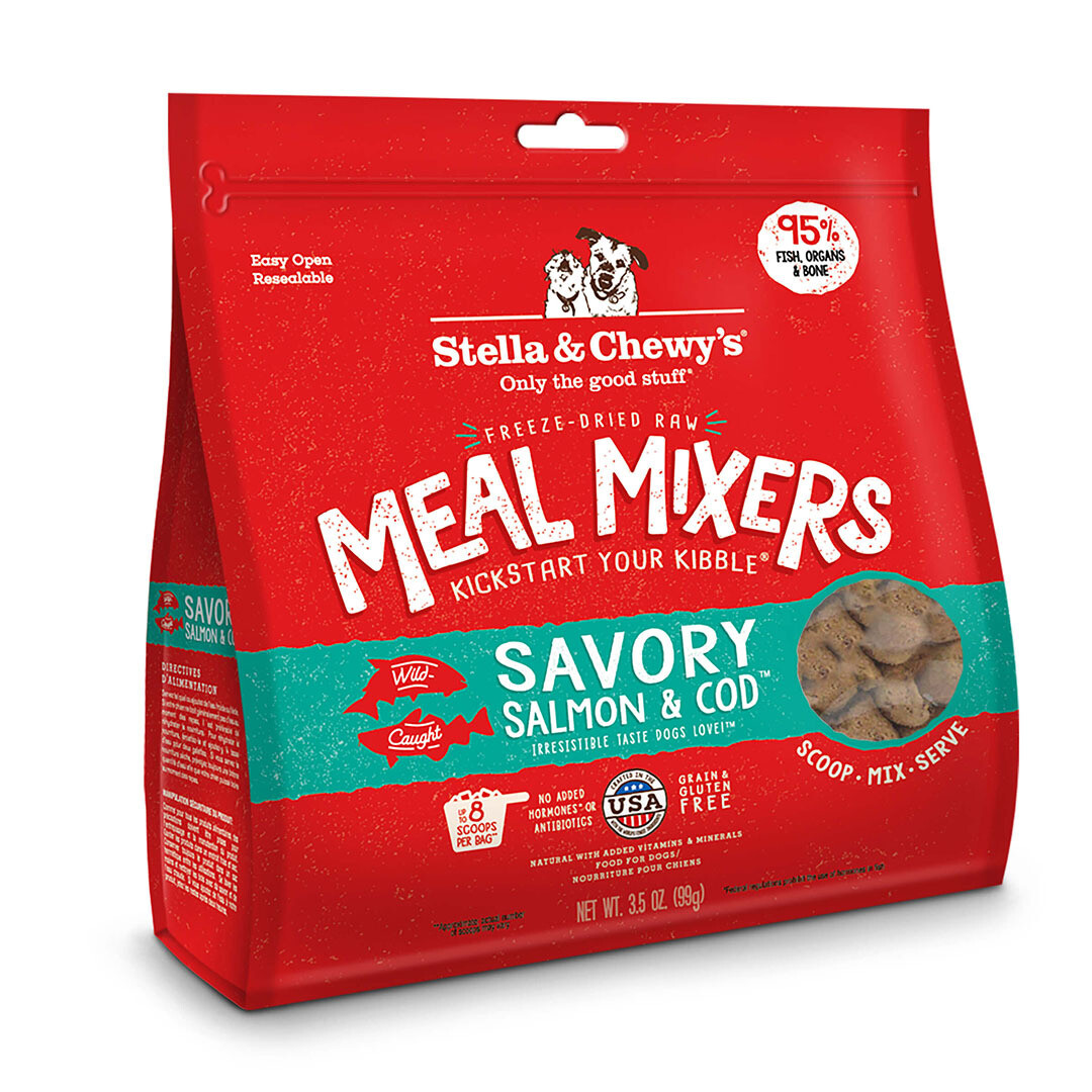 Stella and Chewy&#39;s Meal Mixers Salmon and Cod 3.5oz