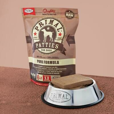 Primal Dog Raw Pork 6#