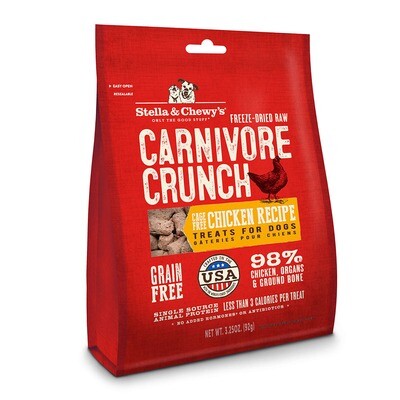 Stella and Chewy&#39;s Carnivore Crunch Chicken 3.25oz