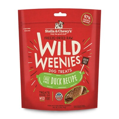 Stella and Chewy&#39;s Wild Weenies Duck Recipe 3.25oz