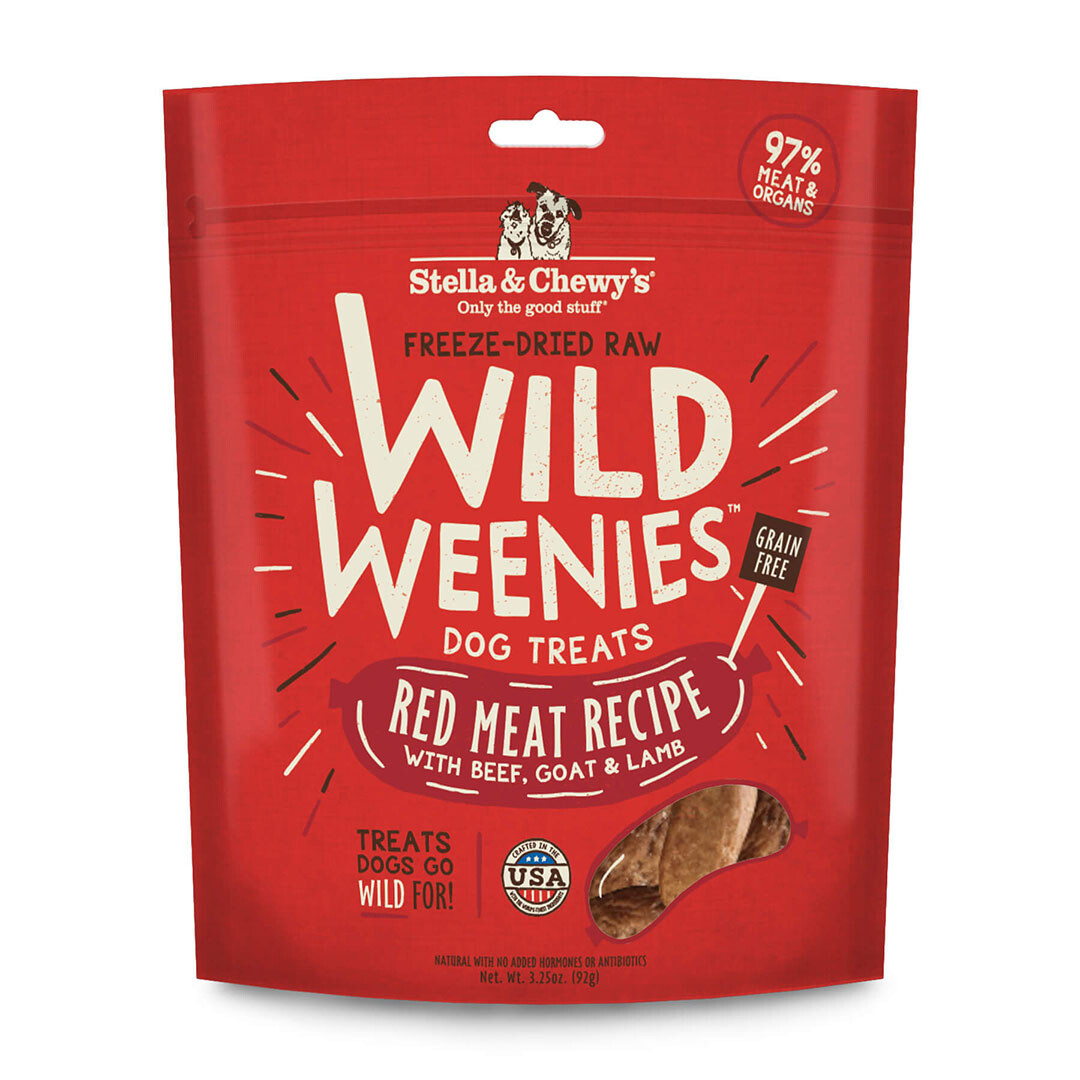 Stella and Chewy&#39;s Wild Weenies Red Meat Recipe 3.25oz