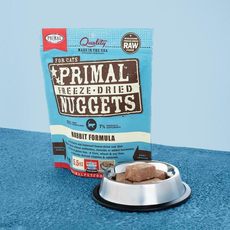 Primal Cat Rabbit Freeze Dried 14oz