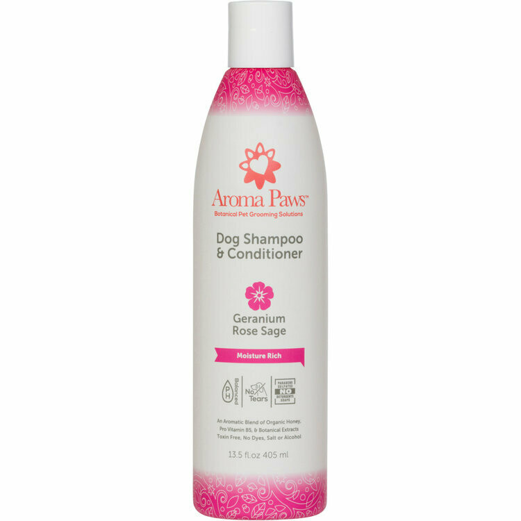 AP Shamp GeraniumSage 13.5oz