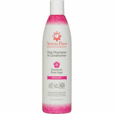AP Shamp GeraniumSage 13.5oz