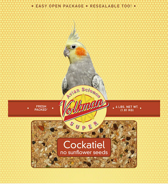 Volkman Cockatiel no/sun 4#