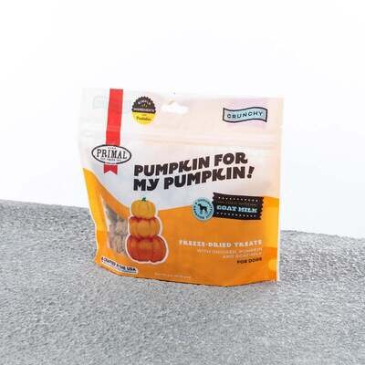 Primal Dog Treats Pumpkin for my Pumpkin 2oz