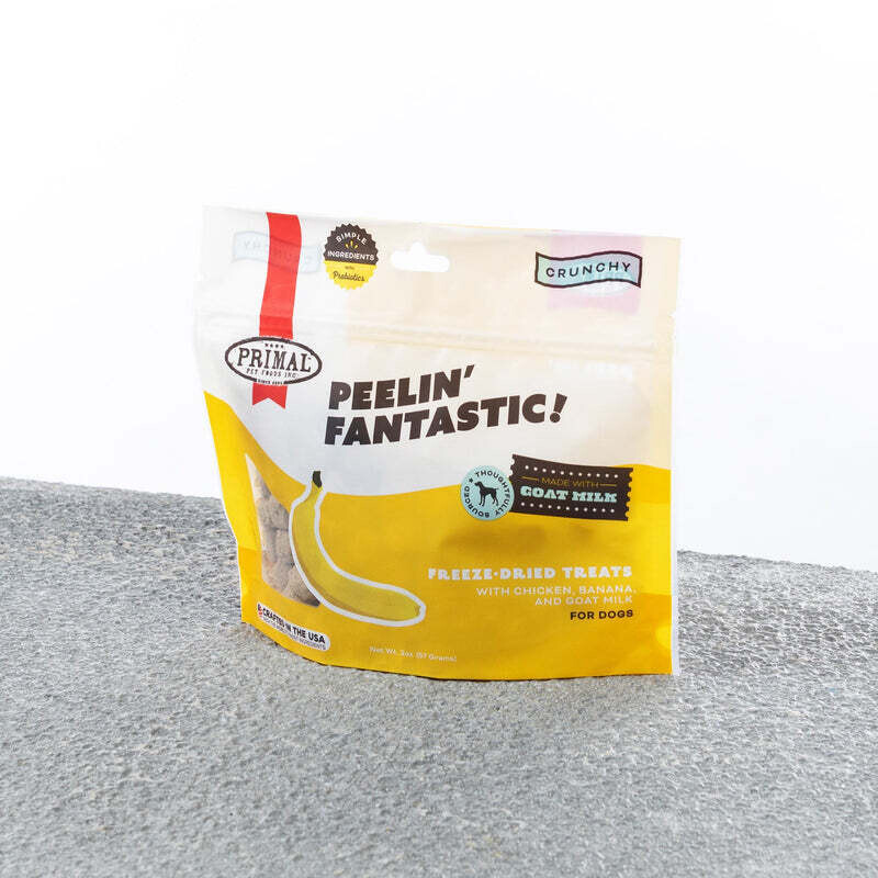 Primal Dog Treats Peeling Fantastic 2oz