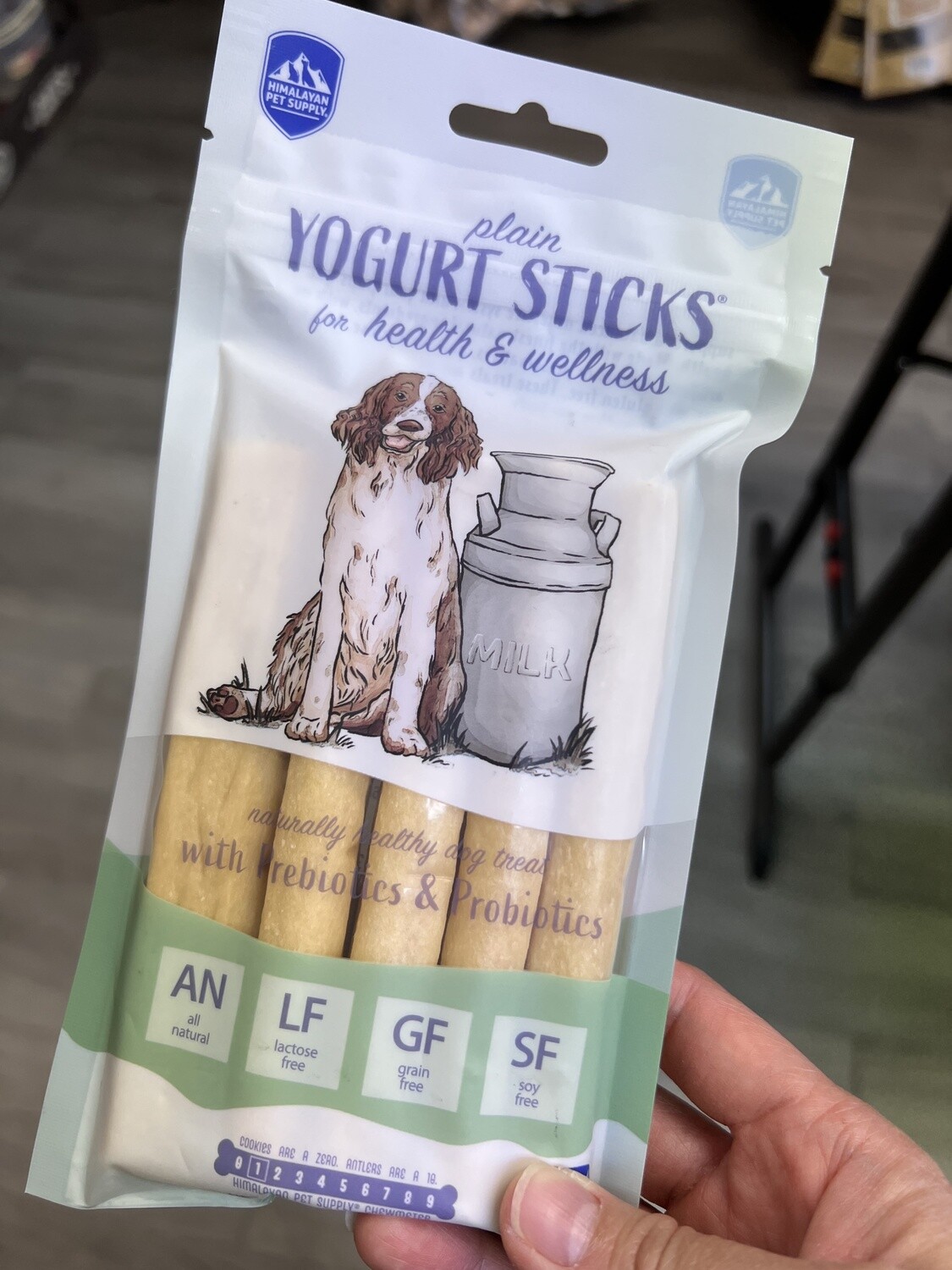Himalayan Dog Yogurt Sticks Plain 4.8oz