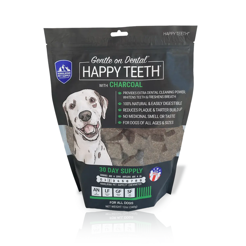 Himalayan Dog Happy Teeth Charcoal 12oz