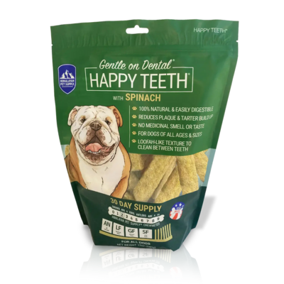Himalayan Happy Teeth with Spinach
