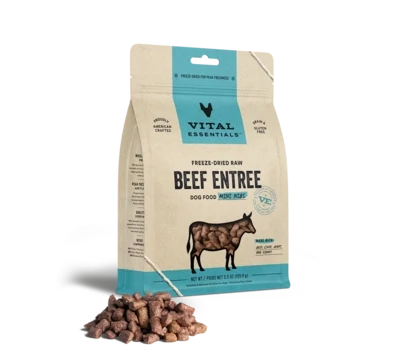 VE Dog Mini Nibs Beef FD 5.5oz