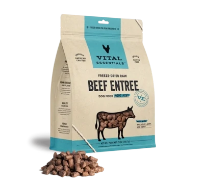 VE Dog Mini Nibs Beef FD 25oz