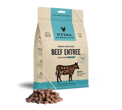 VE Dog Mini Nibs Beef 14oz