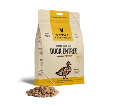 VE Dog Mini Nibs Duck FD 14oz
