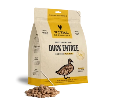 VE Dog Mini Nibs Duck FD 25oz