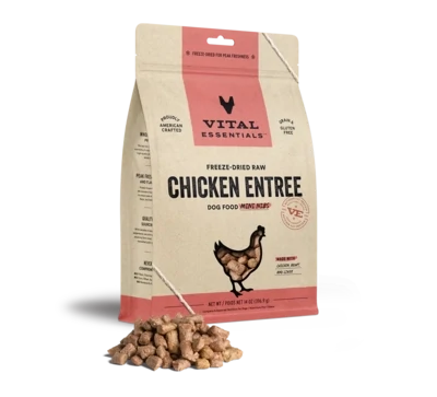 VE Dog Mini Nibs Chicken FD 14oz