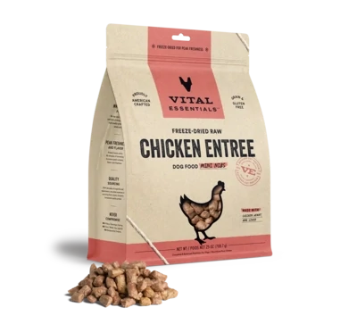 VE Dog Mini Nibs Chicken FD 25oz