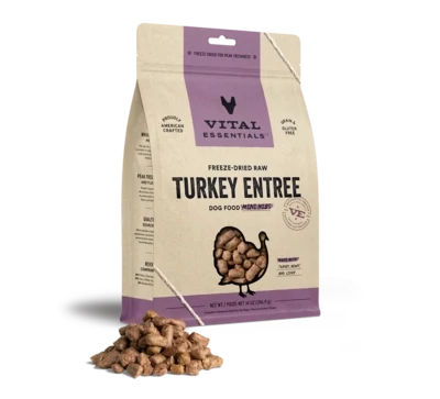 VE Dog Mini Nibs Turkey FD 14oz