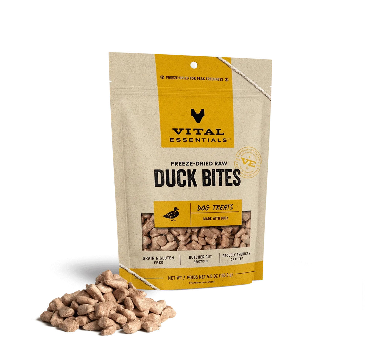 VE Dog Duck Bites FD Treat 5.5oz
