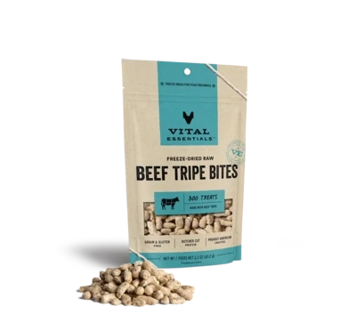 VE Beef Tripe Bites FD Treat 2.3oz