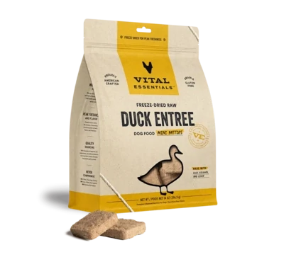 VE Dog Mini Patties Duck FD 14oz