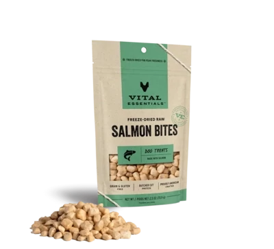 VE Dog Salmon Bites FD Treat 2.5oz