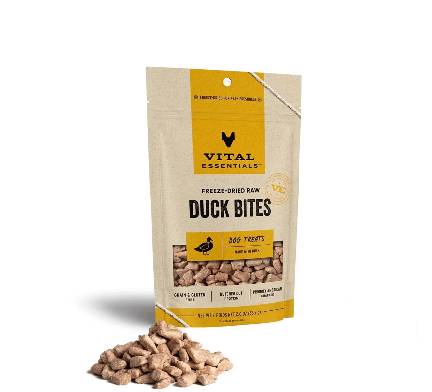 VE Dog Duck Bites FD Treat 2oz
