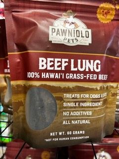 Pawniolo Pets Beef Lung 60g