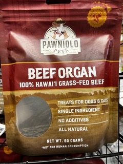 Pawniolo Pets Beef Organ Treats 60g
