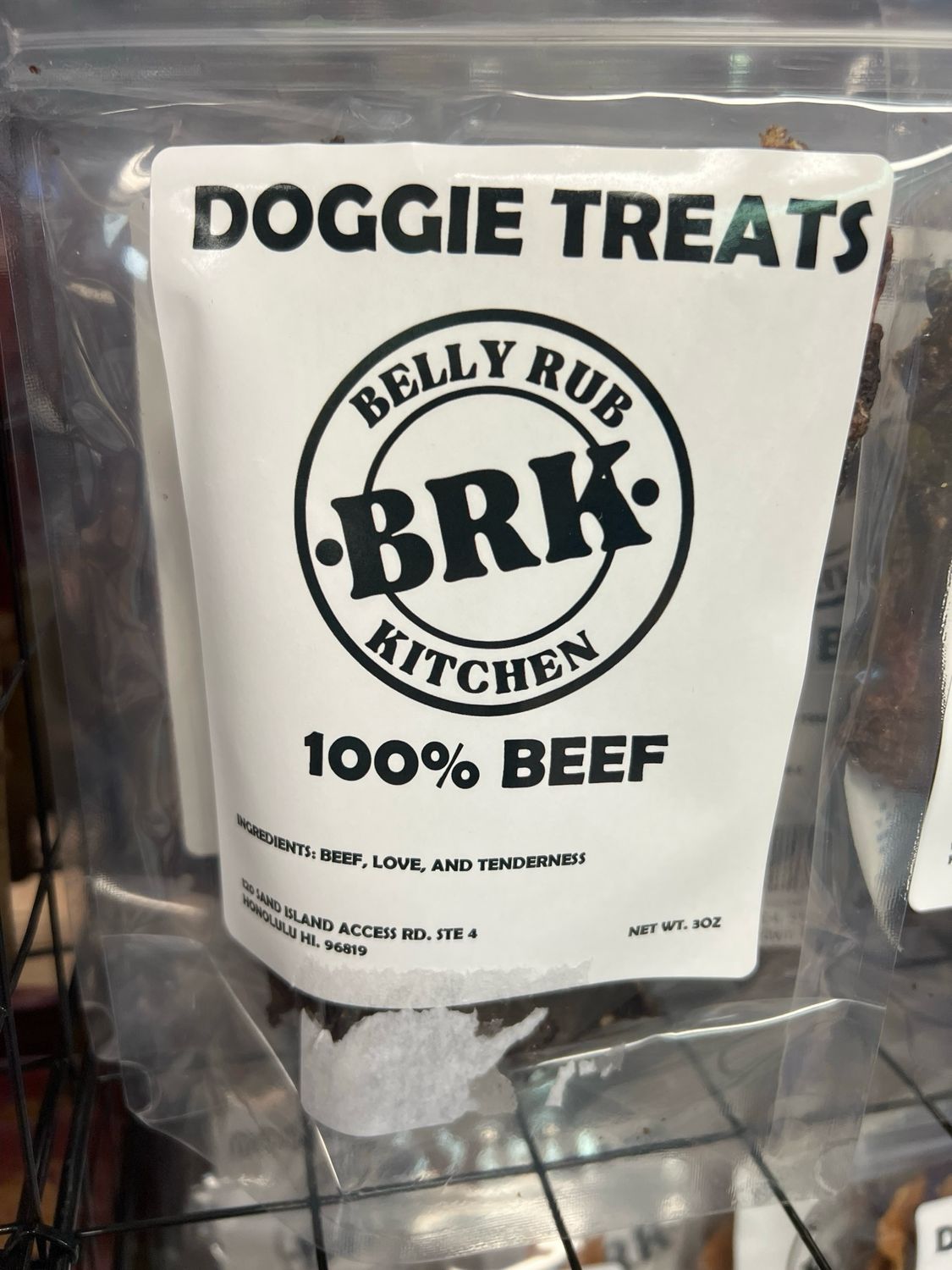 Belly Rub Kitchen Beef 3oz