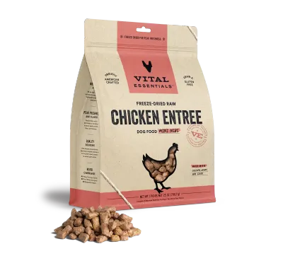 VE Dog Mini Nibs Chicken FD 25oz