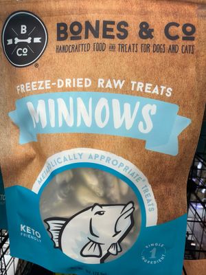 Bones and Co Freeze Dried Minnows 1oz