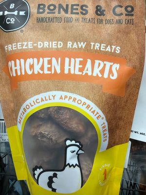 Bones and Co Freeze Dried Chicken Heart 1.9oz