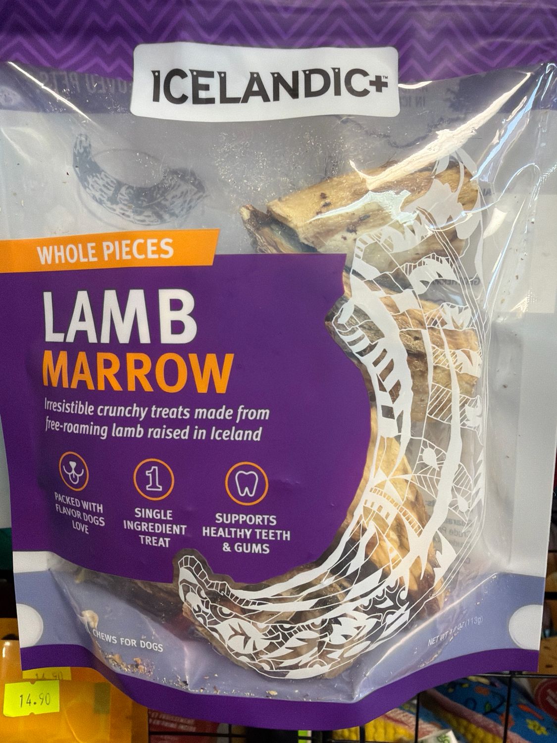 Icelandic Lamb Marrow Pieces 4oz