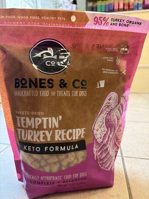 Bones and Co Freeze Dried Food Turkey 25oz