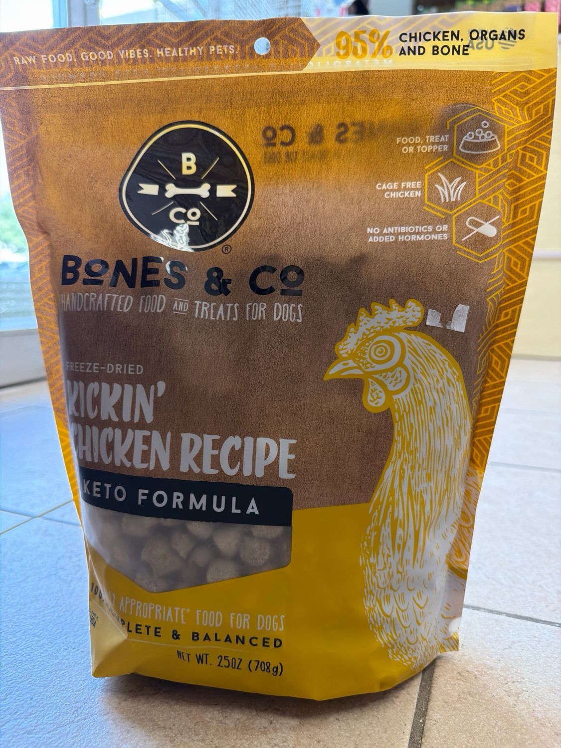 Bones and Co Freeze Dried Food Chicken 25oz