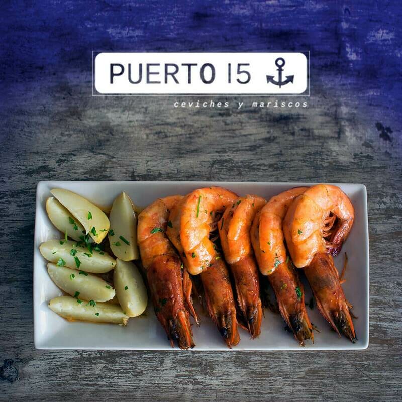 CAMARONES AL AJO O MANTEQUILLA