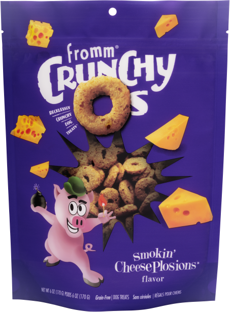 FROMM CRUNCHY-O CHEESEPLOSION 6oz
