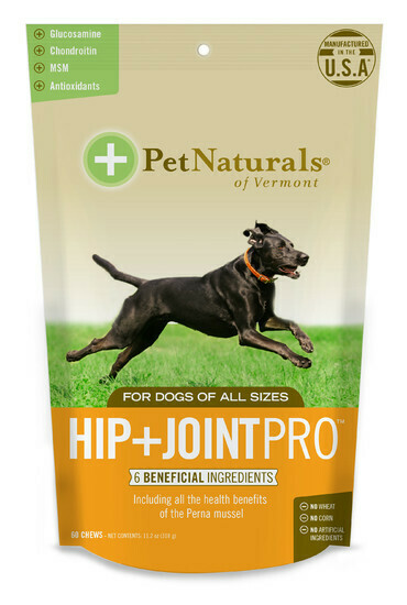 PET NAT HIP & JOINT MAX CHEW 60CT